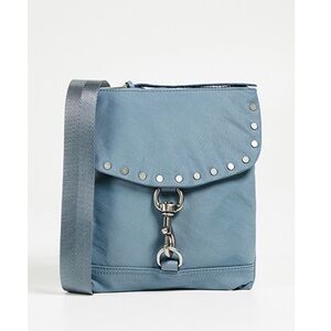 Rebecca Minkoff Studded Blue Crossbody Bag